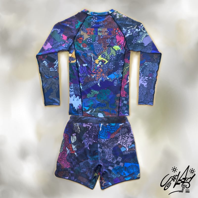 FIGHT FOR JAPAN RUSH GUARD | WICKY ART SHOP