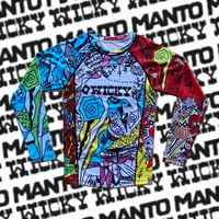 WICKY ×MANTO RUSH GUARD  ’special collaboration’  THE RING VIVID RUSHGUARD