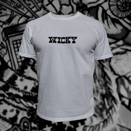 WICKY ORIGINAL LOGO TEE WHITE
