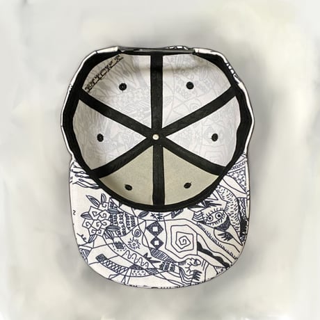 THE RING CAP-WHITE-