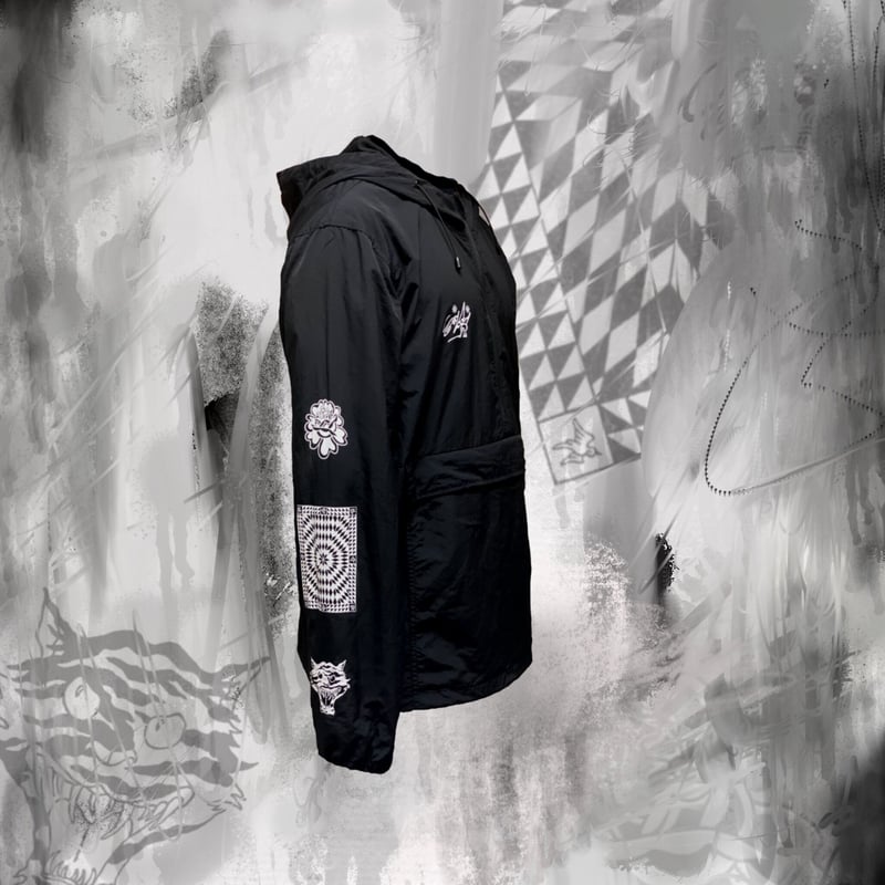 ROSE AND TIGER SPIRIT ANORAK HOODIE | WICKY AR