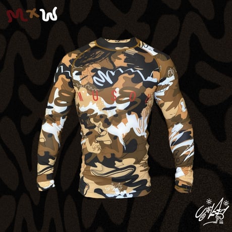 MUSOU GEAR✖️WICKY RUSH GUARD -camouflage-
