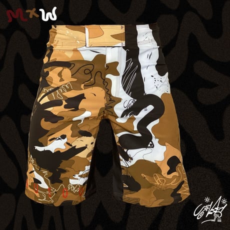 MUSOUGEAR✖️WICKY SHORTS  -camouflage -