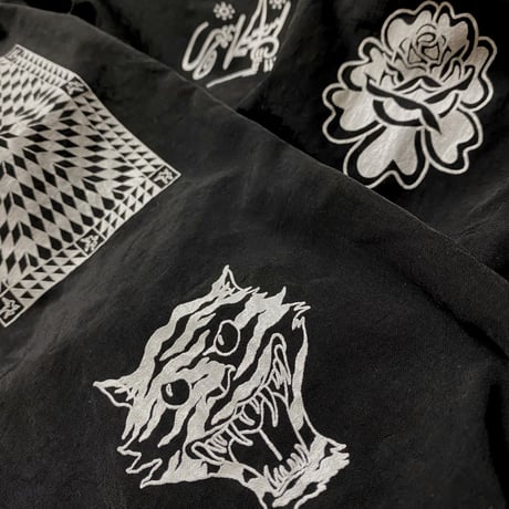 ROSE AND TIGER SPIRIT ANORAK  HOODIE