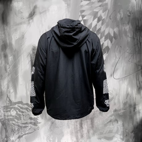 ROSE AND TIGER SPIRIT ANORAK  HOODIE