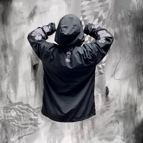 ROSE AND TIGER SPIRIT ANORAK  HOODIE
