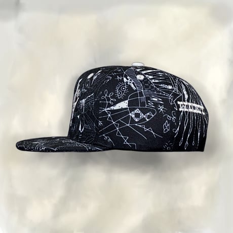 THE RING CAP -BLACK-