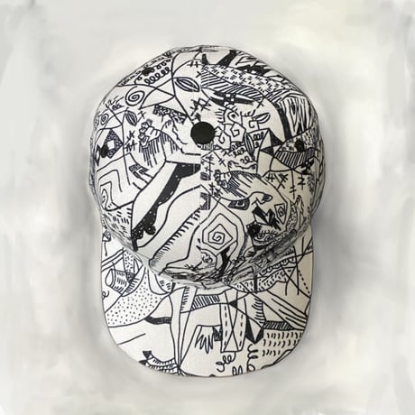 THE RING CAP-WHITE-