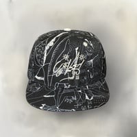THE RING CAP -BLACK-