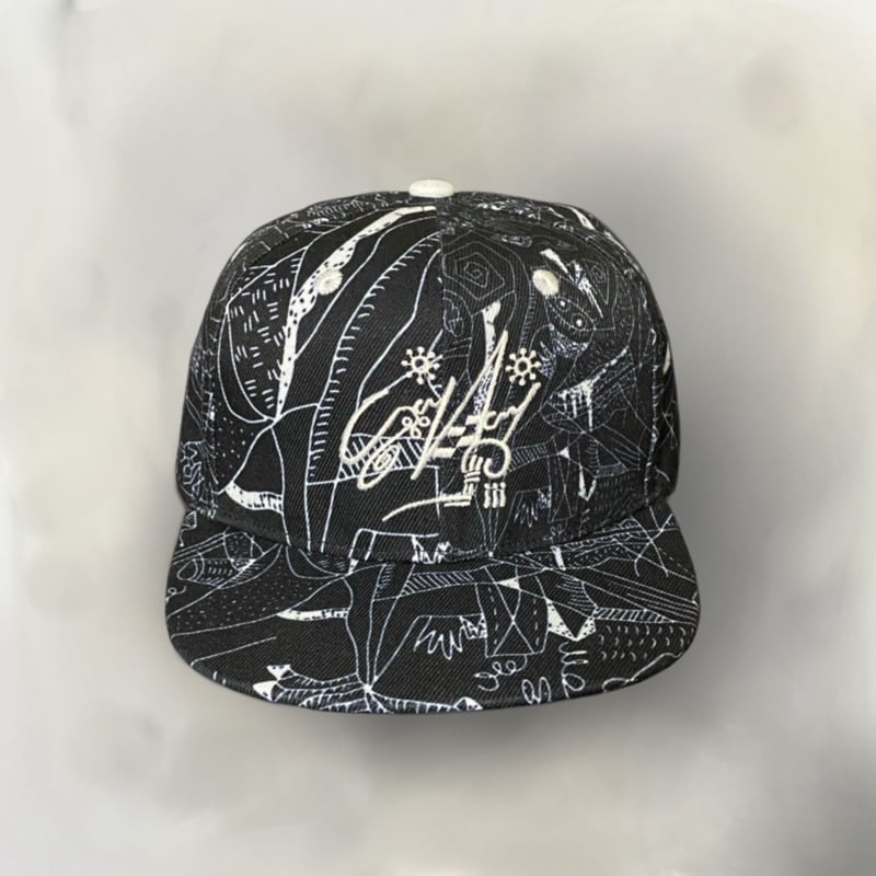 THE RING CAP -BLACK- | WICKY ART SHOP