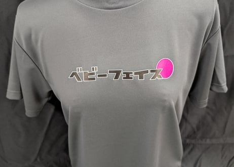 ベビーフェイス○ カタカナドライTシャツ