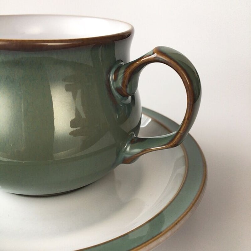 Denbyデンビー Regency Greenリージェンシーグリーン カップ＆ソーサー
