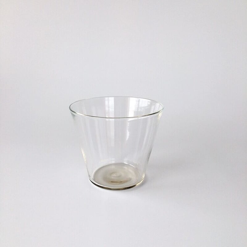 WASHIZUKA GLASS STUDIO 鷲塚貴紀 cup short clear