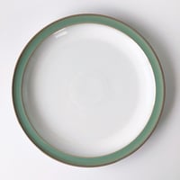 Denbyデンビー　Regency greenリージェンシーグリーン　ディナープレートф26.5㎝