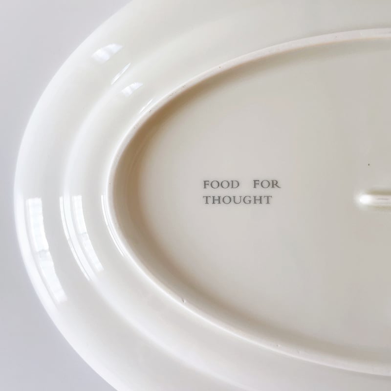 FOOD FOR THOUGHT / MODERN CLASSIC オーバルプレートL | T