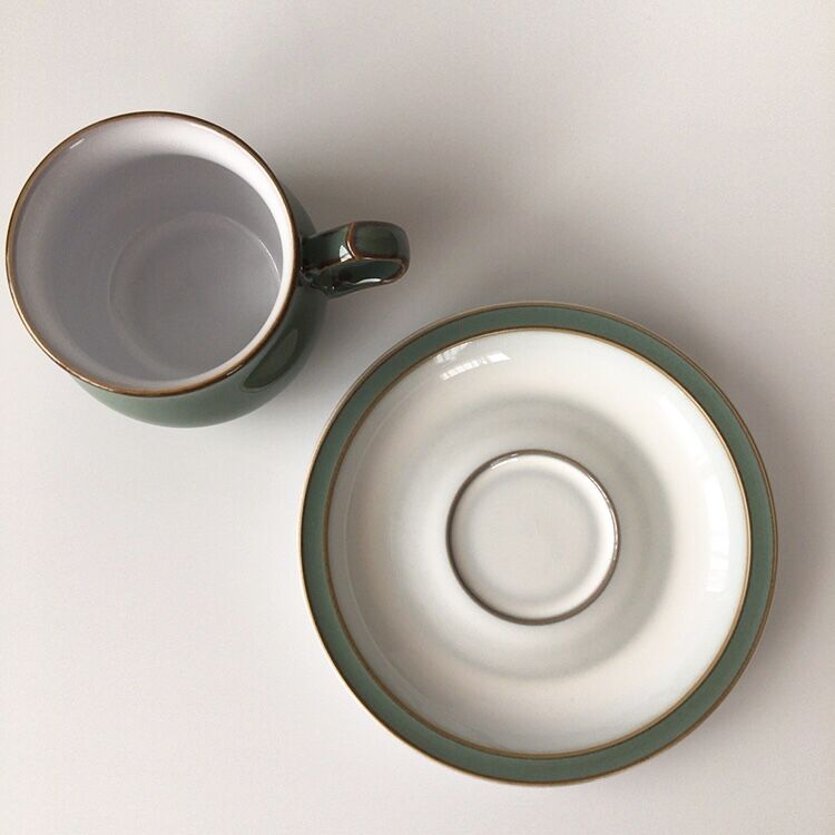 Denbyデンビー Regency Greenリージェンシーグリーン カップ＆ソーサー