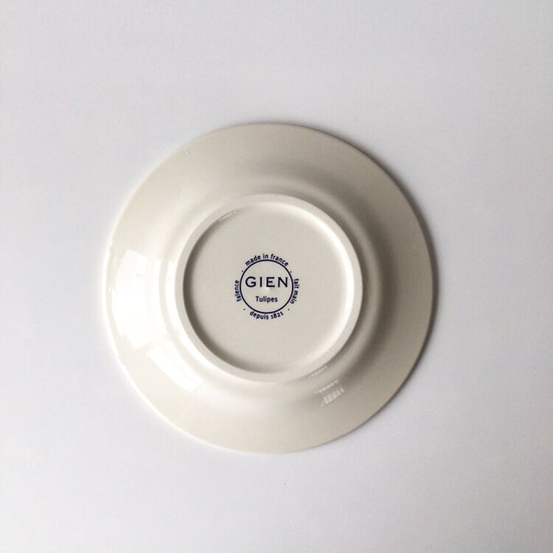 GIENジアン チューリップ・ノワール カナッペプレート ф16.5