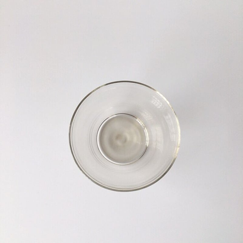 WASHIZUKA GLASS STUDIO 鷲塚貴紀 cup short clear
