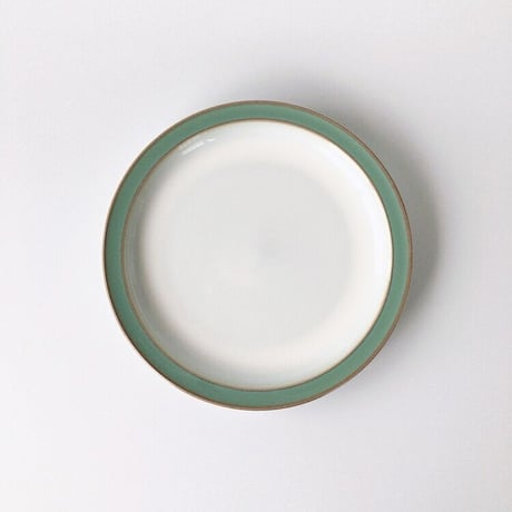 Denbyデンビー　Regency Greenリージェンシーグリーン　ティープレートф17.5㎝