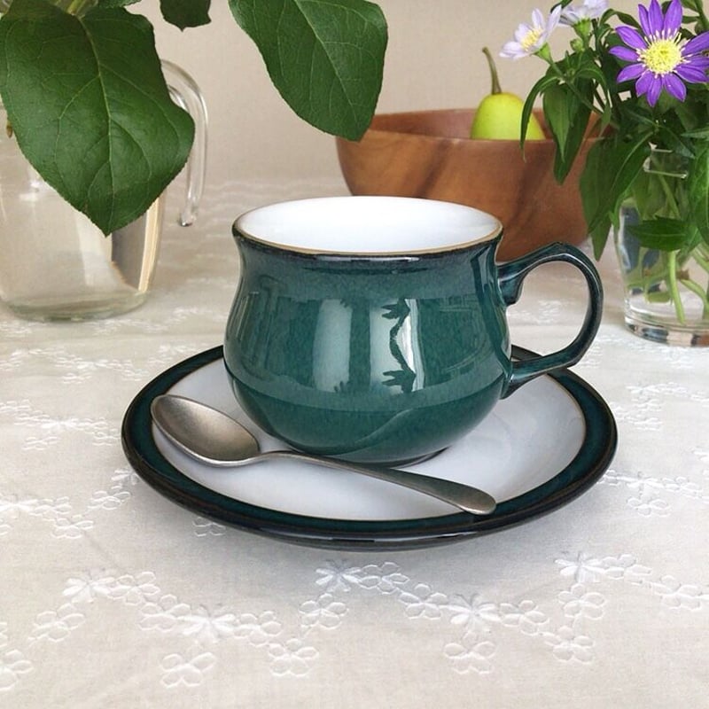 Denbyデンビー Greenwichグリニッジ カップ&ソーサー250ml Denbyデンビー Greenwichグリニッジ カップ&ソーサー250ml