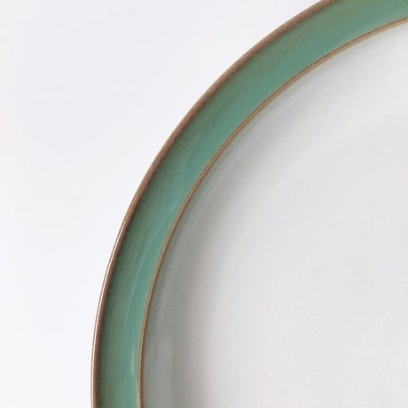 Denbyデンビー　Regency greenリージェンシーグリーン　ディナープレートф26.5㎝