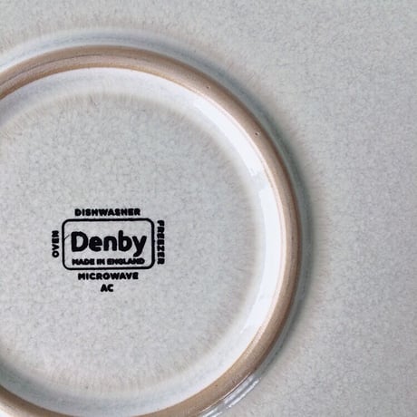 Denbyデンビー　Linenリネン　ブレックファーストプレートф26㎝