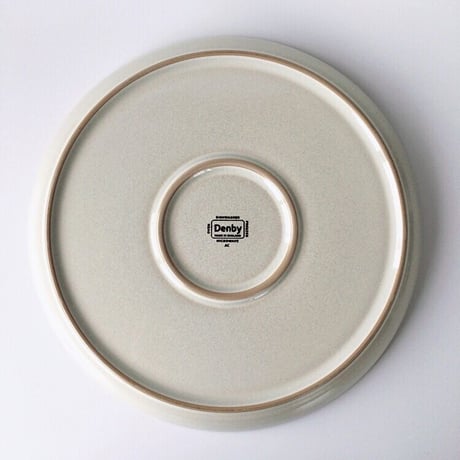 Denbyデンビー　Linenリネン　ブレックファーストプレートф26㎝