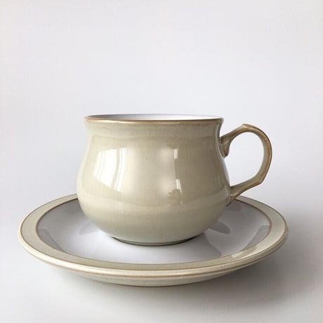 Denbyデンビー　Linenリネン　カップ＆ソーサー250ml
