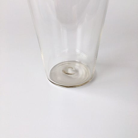 WASHIZUKA  GLASS  STUDIO  鷲塚貴紀　cup  long  clear  約250ml