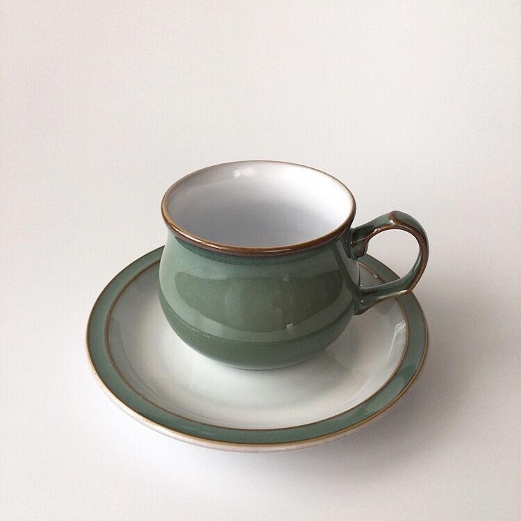 Denbyデンビー Regency Greenリージェンシーグリーン カップ＆ソーサー