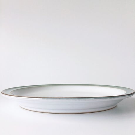 Denbyデンビー　Regency greenリージェンシーグリーン　ディナープレートф26.5㎝