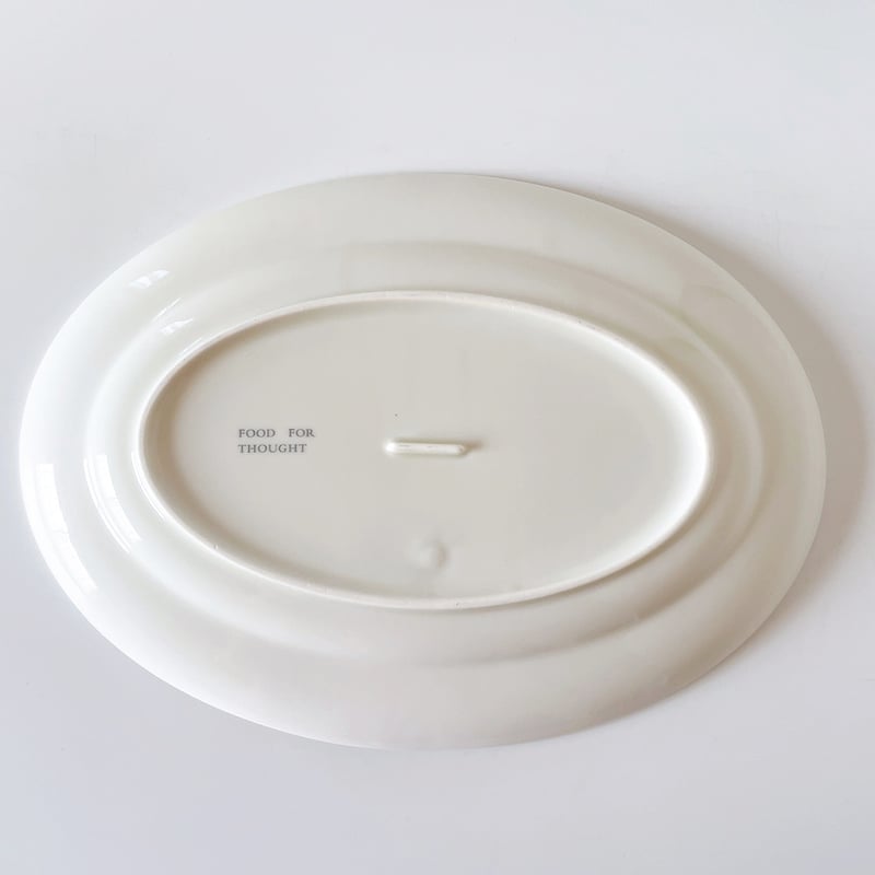 FOOD FOR THOUGHT / MODERN CLASSIC オーバルプレートL | T