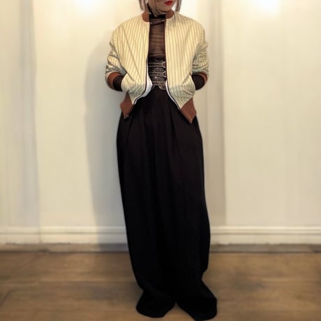 Striped blouson　No. V240025