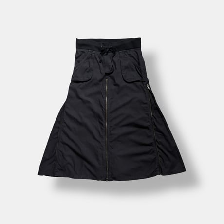 00's zip cargo skirt (black)　No. V260010