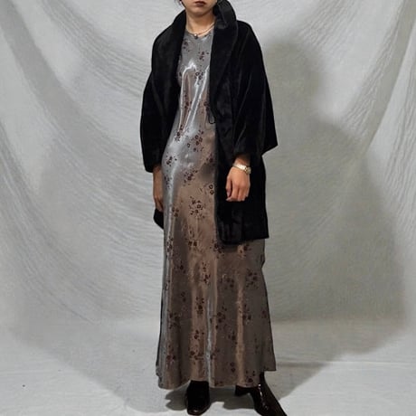 Fake fur coat　No. V250039
