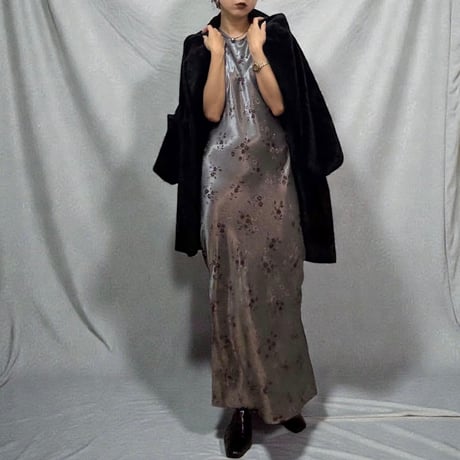 Flower long dress　No. V250034