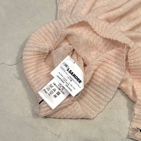 [ JIL SANDER ] Sheer polo shirt　No. V250025