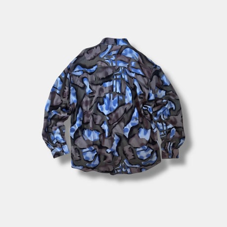 Lose silhouette print shirt　No. V250036