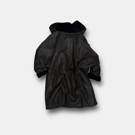 Over size mouton coat　No. V240026
