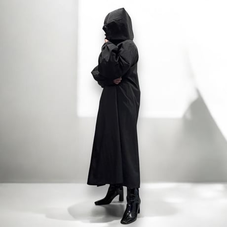 Foodie nylon long coat　No. V250008