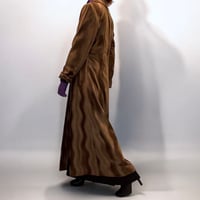 Velvet long coat　No. V250007