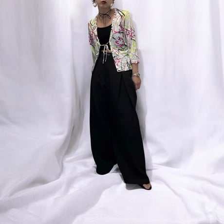 【 BAZAR CHRISTIAN LACROIX 】Neon print blouse　No. V250020