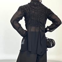 [ COMME des GARCONS ] Gather blouse　No. V250037