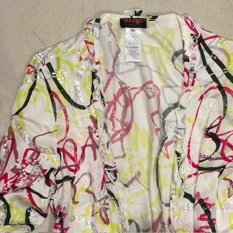 【 BAZAR CHRISTIAN LACROIX 】Neon print blouse　No. V250020