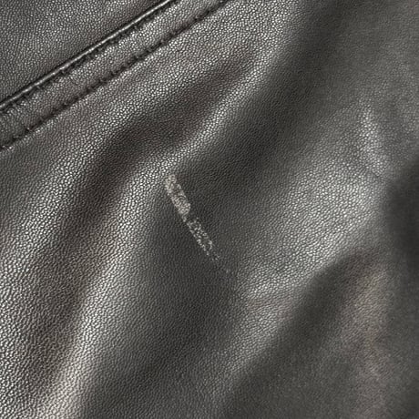 Leather long coat　No. V250024