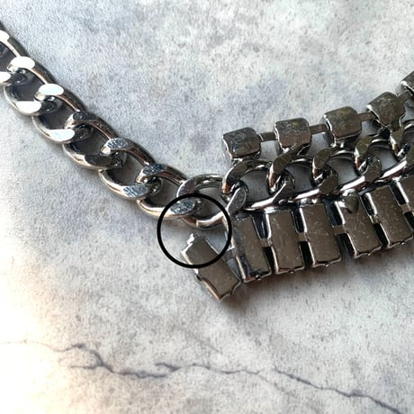 Chain bijou necklace　No. VAC21006