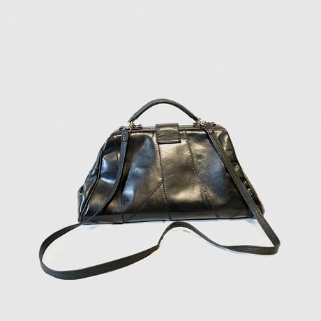 Leather boston bag　No. V230026