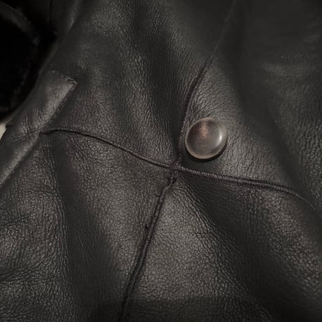 Over size mouton coat　No. V240026