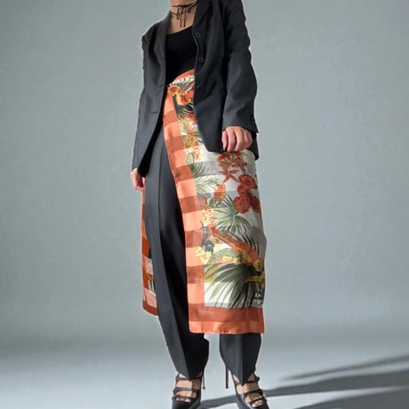 Print scarf　No. V250030