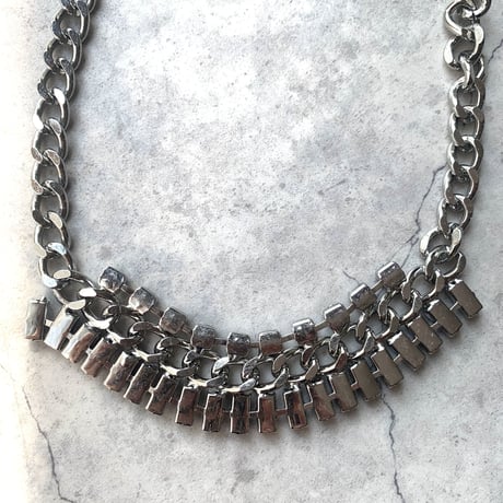 Chain bijou necklace　No. VAC21006